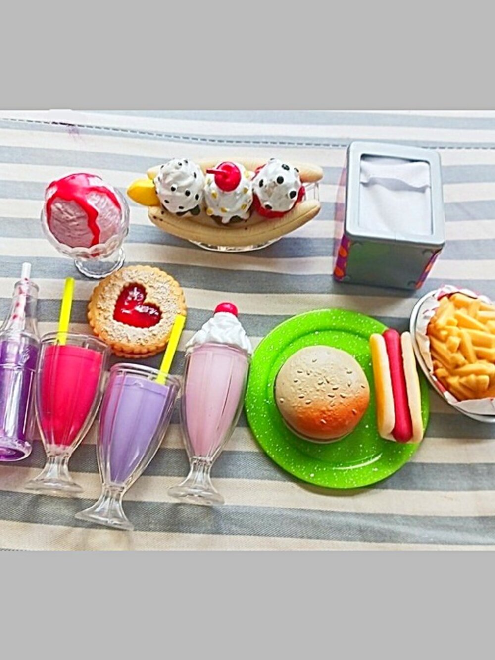 Pop Shop, Our Generation Food Accessories, Sundaes, Drinks ~ Like New